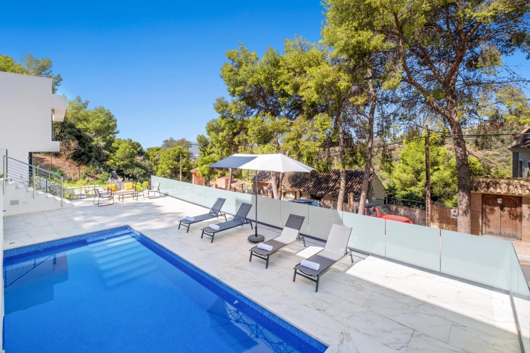 Villas Pinares De San Anton - Sea, City, Mountain, Views Málaga Extérieur photo