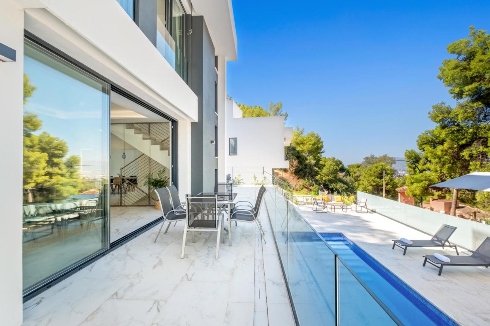 Villas Pinares De San Anton - Sea, City, Mountain, Views Málaga Extérieur photo