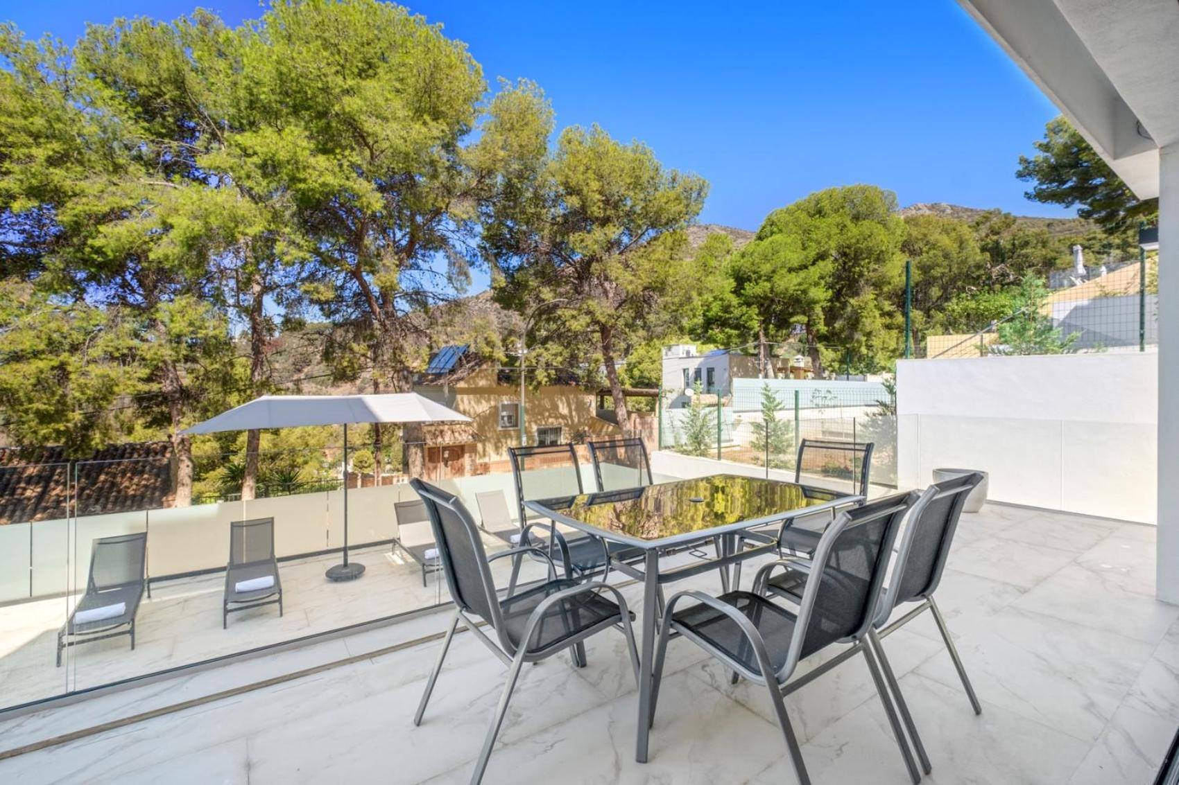 Villas Pinares De San Anton - Sea, City, Mountain, Views Málaga Extérieur photo