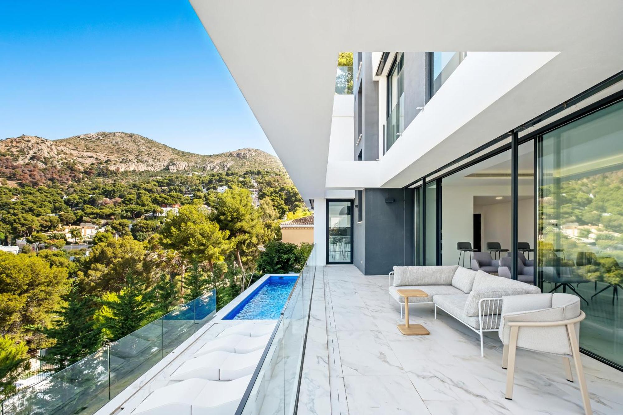 Villas Pinares De San Anton - Sea, City, Mountain, Views Málaga Extérieur photo