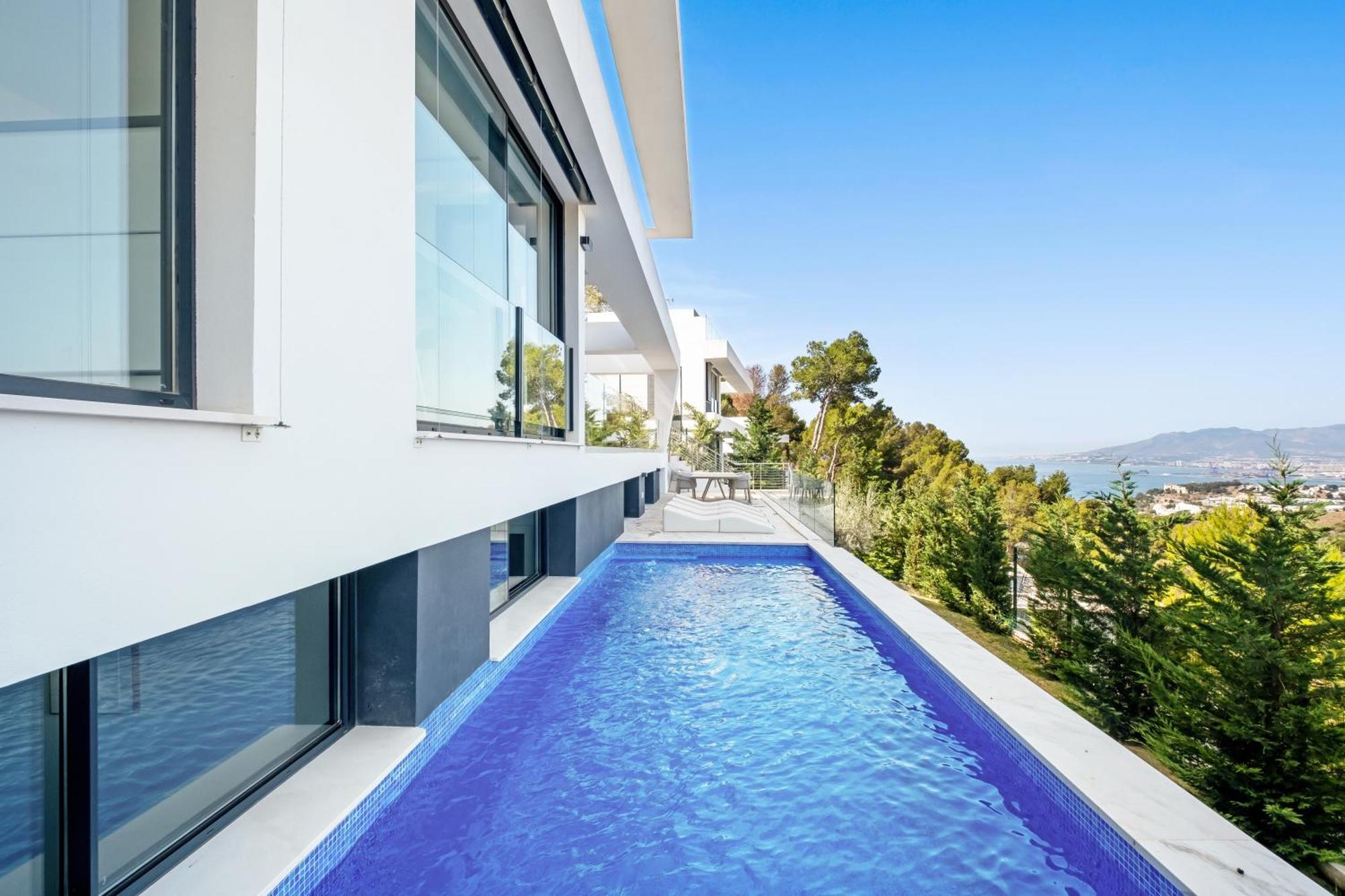 Villas Pinares De San Anton - Sea, City, Mountain, Views Málaga Extérieur photo