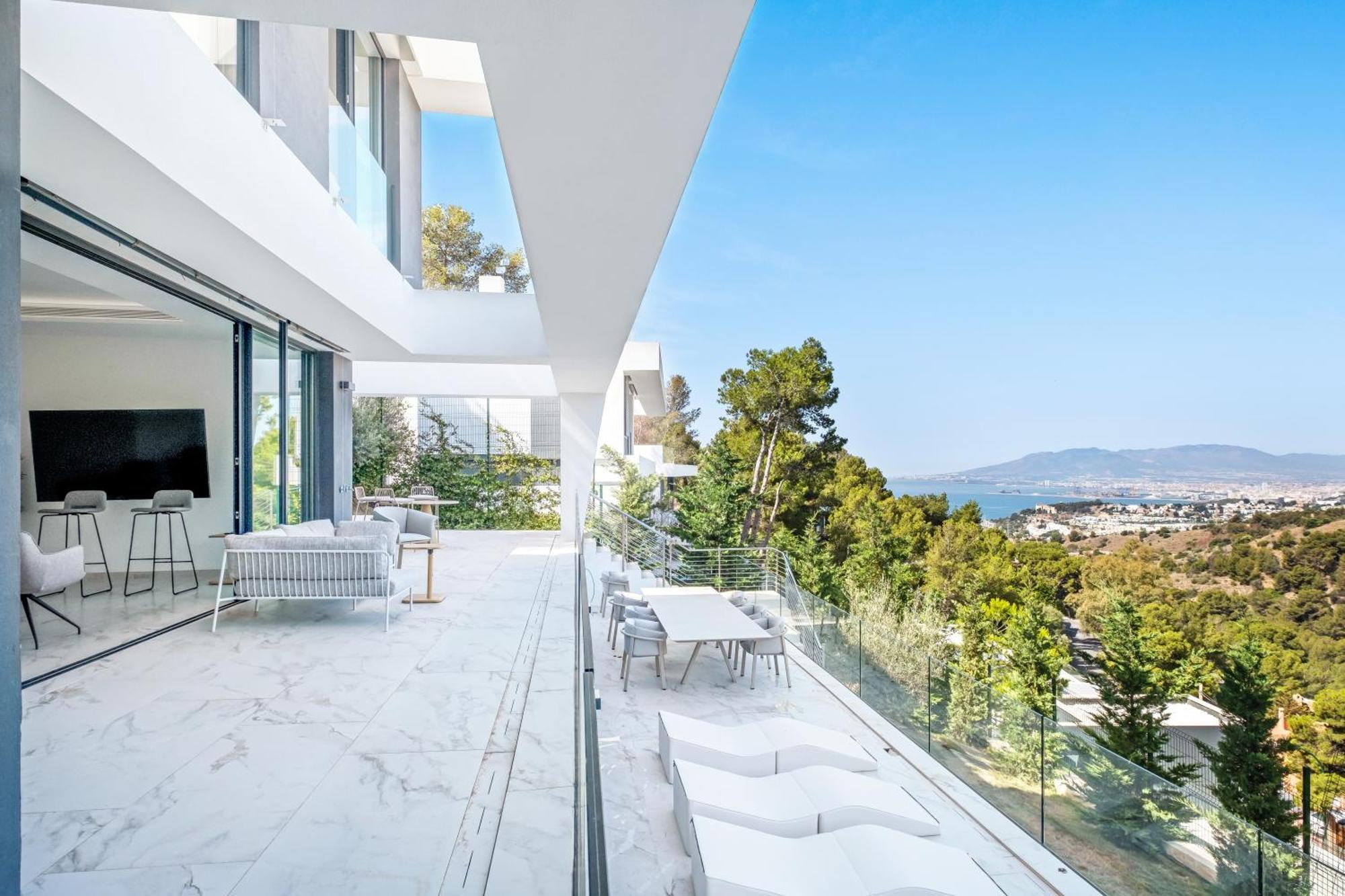 Villas Pinares De San Anton - Sea, City, Mountain, Views Málaga Extérieur photo