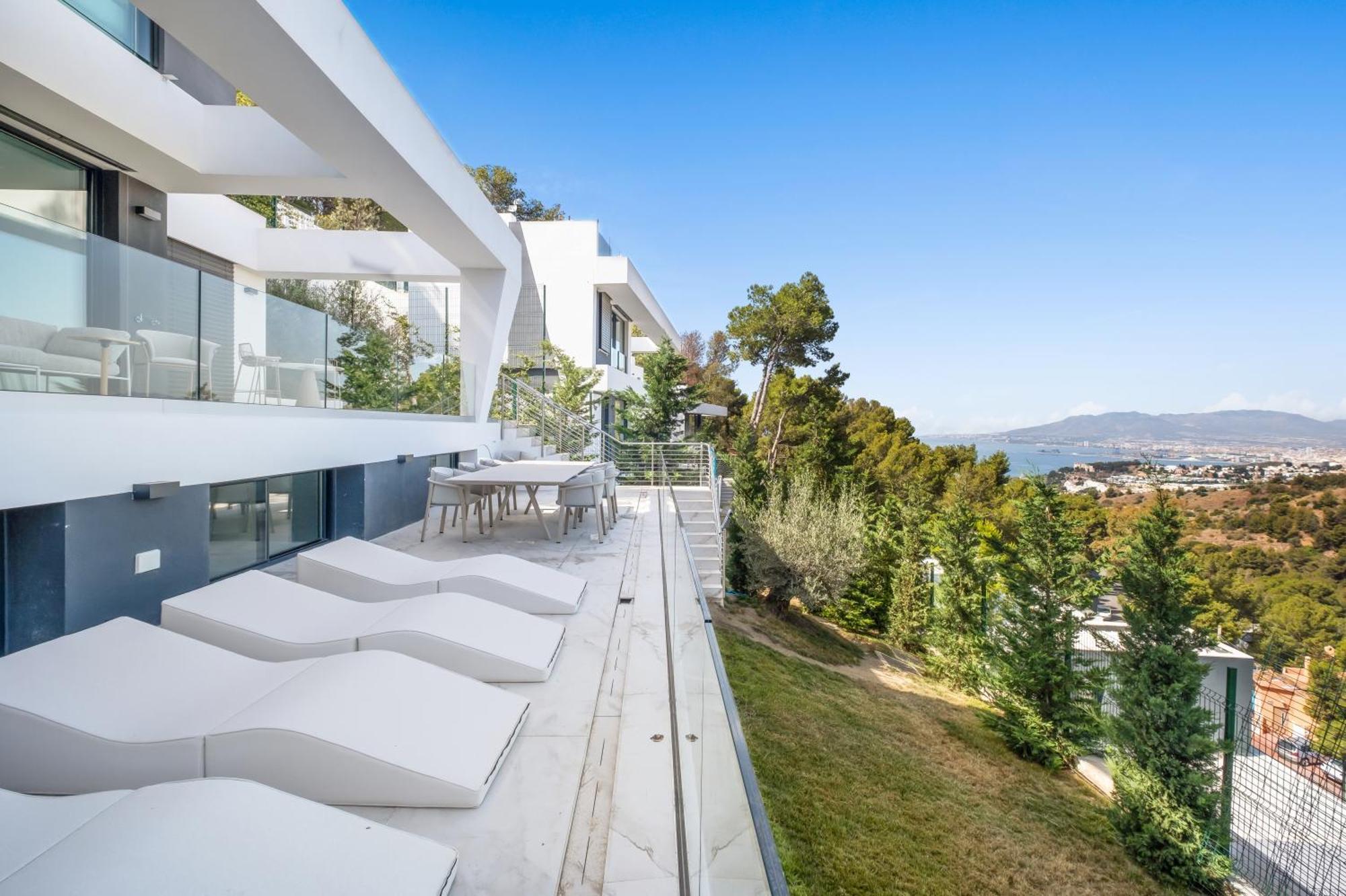 Villas Pinares De San Anton - Sea, City, Mountain, Views Málaga Extérieur photo