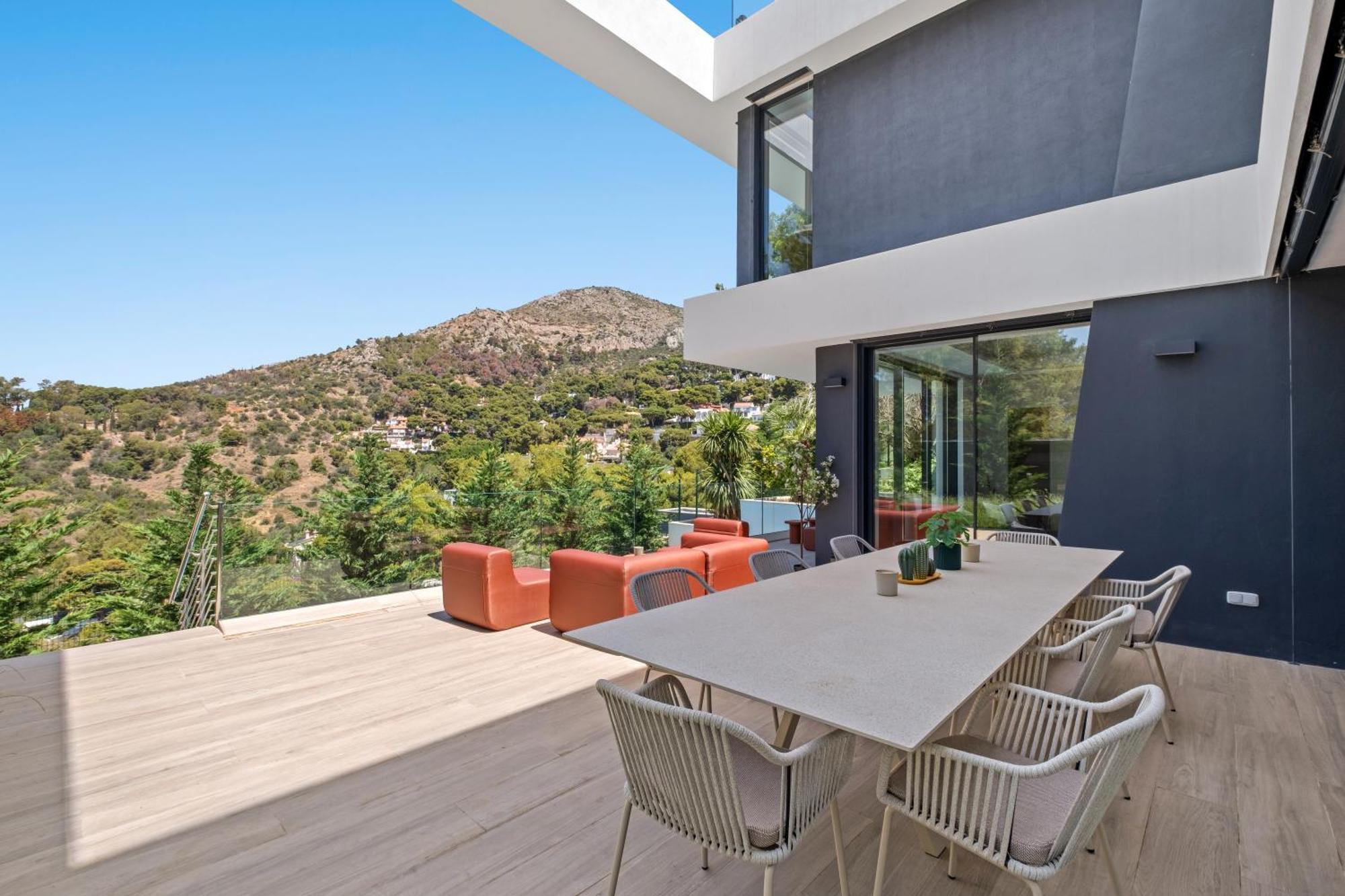 Villas Pinares De San Anton - Sea, City, Mountain, Views Málaga Extérieur photo